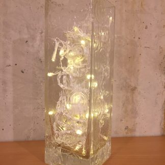 Vase mit Kringelmuster